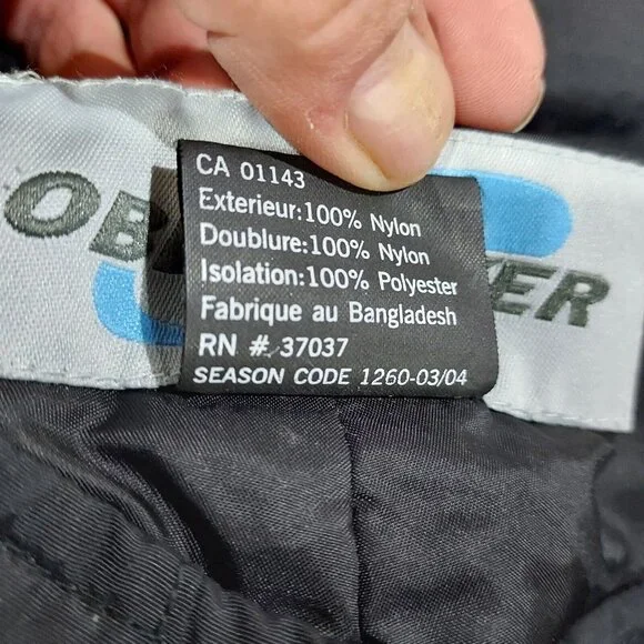 Obermeyer Ski Pants Size 10 Snow Board Black Water Proof Resistant - Picture 13 of 16